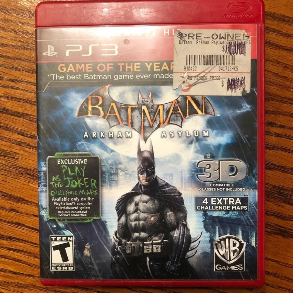Batman Arkham Asylum PS3
